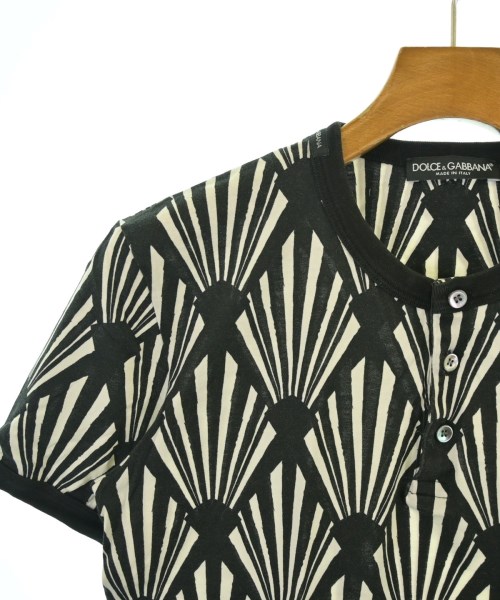 DOLCE&GABBANA（ドルチェアンドガッバーナ）Tシャツ・カットソー 黒 サイズ:44(S位) メンズ/2200686735205