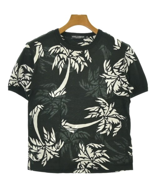 DOLCE&GABBANA(ドルチェアンドガッバーナ)Tシャツ・カットソー 黒 サイズ:44(S位)/2200686735212