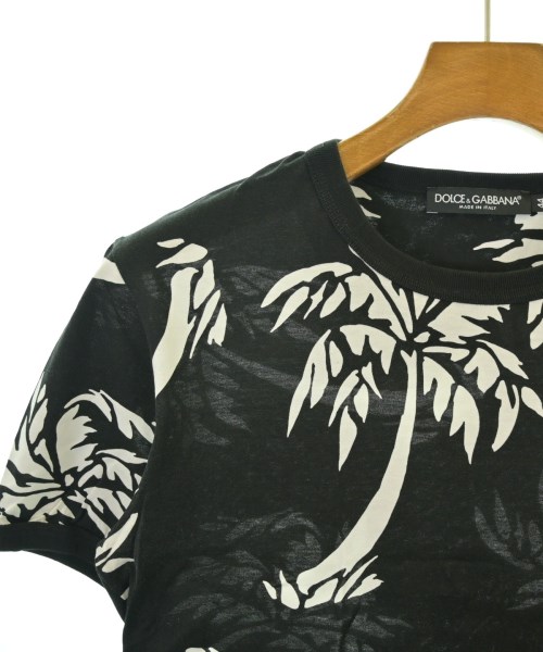DOLCE&GABBANA（ドルチェアンドガッバーナ）Tシャツ・カットソー 黒 サイズ:44(S位) メンズ/2200686735212