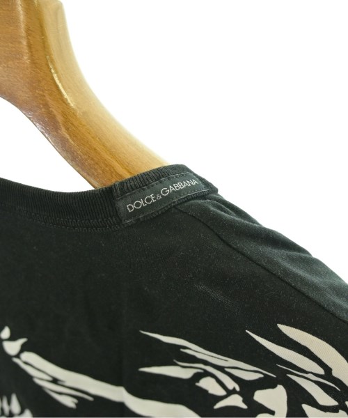 DOLCE&GABBANA（ドルチェアンドガッバーナ）Tシャツ・カットソー 黒 サイズ:44(S位) メンズ/2200686735212