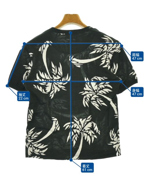 DOLCE&GABBANA（ドルチェアンドガッバーナ）Tシャツ・カットソー 黒 サイズ:44(S位) メンズ/2200686735212