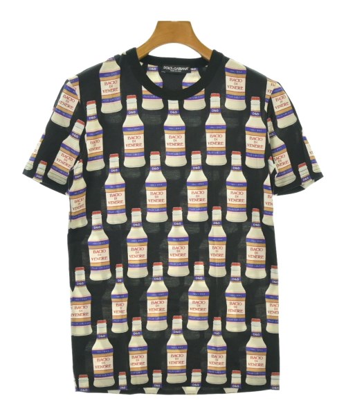 DOLCE&GABBANA(ドルチェアンドガッバーナ)Tシャツ・カットソー 黒 サイズ:44(S位)/2200686735229