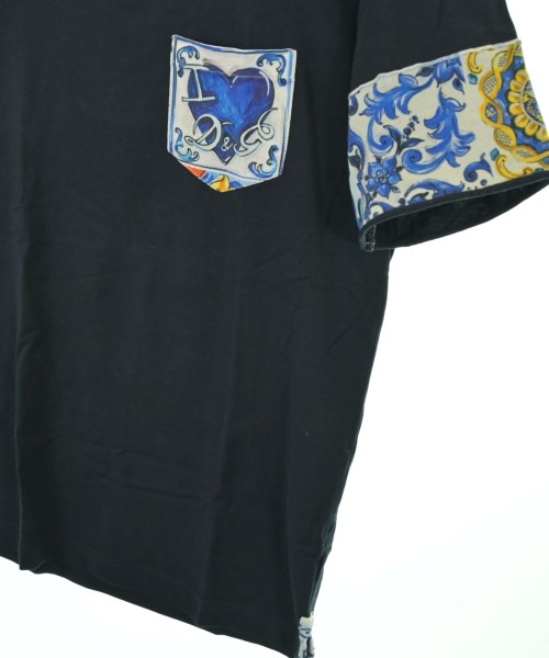 DOLCE&GABBANA（ドルチェアンドガッバーナ）Tシャツ・カットソー 紺 サイズ:46(M位) メンズ/2200686735243