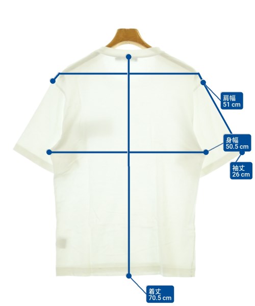 DOLCE&GABBANA（ドルチェアンドガッバーナ）Tシャツ・カットソー 白 サイズ:42(XS位) メンズ/2200686735274