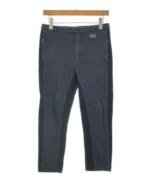 DOLCE&GABBANA(ドルチェアンドガッバーナ)クロップドパンツ 紺 サイズ:44(S位)/2200686735298