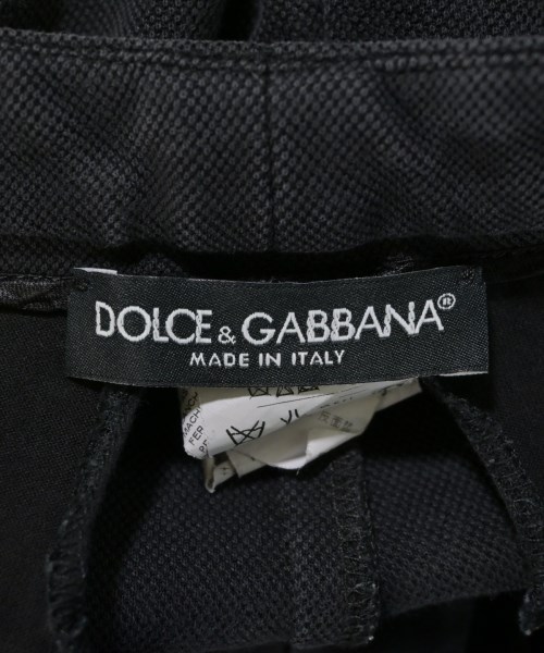 DOLCE&GABBANA（ドルチェアンドガッバーナ）クロップドパンツ 黒 サイズ:44(S位) メンズ/2200686735304
