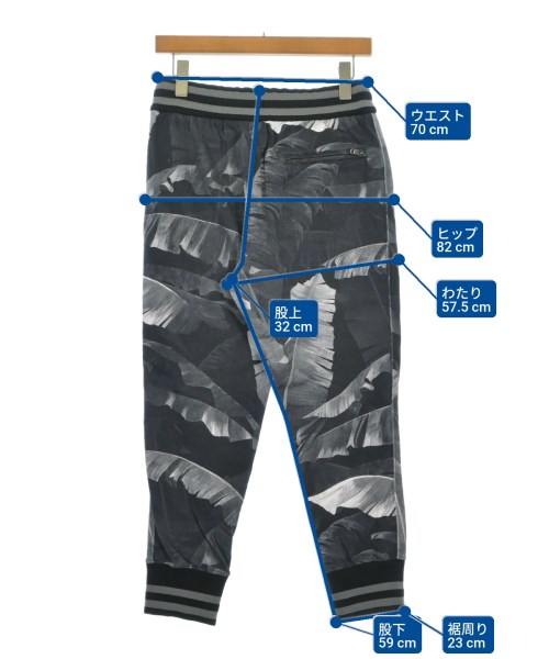 DOLCE&GABBANA（ドルチェアンドガッバーナ）スウェットパンツ グレー サイズ:44(S位) メンズ/2200686735458