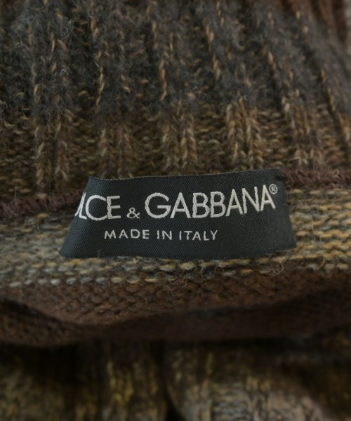 DOLCE&GABBANA（ドルチェアンドガッバーナ）ニット・セーター 茶 サイズ:38(S位) レディース/2200686813422