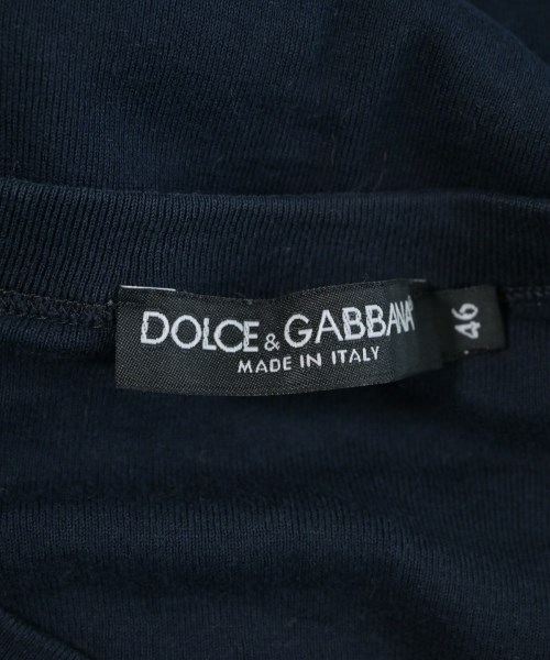 DOLCE&GABBANA（ドルチェアンドガッバーナ）Tシャツ・カットソー 紺 サイズ:46(M位) メンズ/2200687211012