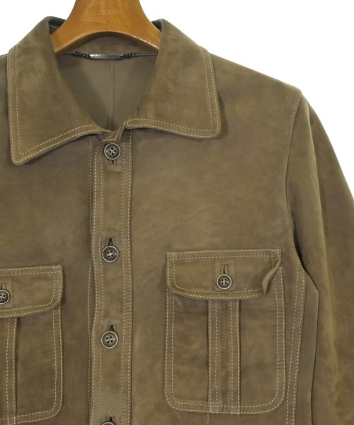 DOLCE&GABBANA（ドルチェアンドガッバーナ）ブルゾン 茶 サイズ:46(M位) メンズ/2200687450015