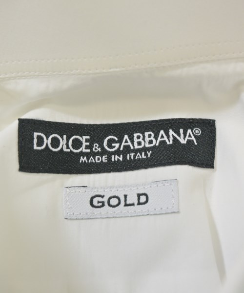 DOLCE&GABBANA（ドルチェアンドガッバーナ）カジュアルシャツ 白 サイズ:15(S位) メンズ/2200678493106