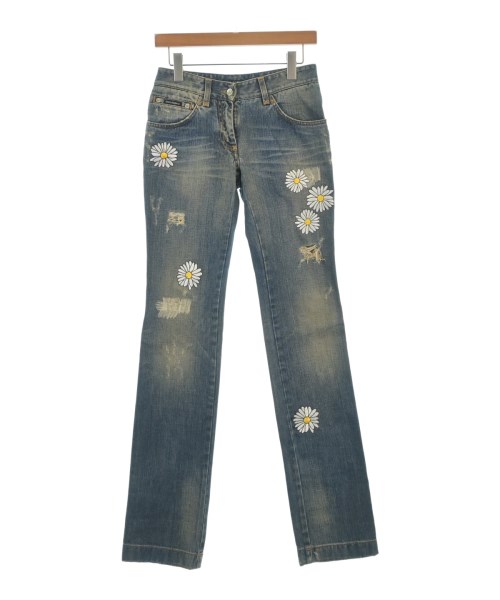 DOLCE&GABBANA(ドルチェアンドガッバーナ)デニムパンツ 紺 サイズ:38(S位)/2200687660049