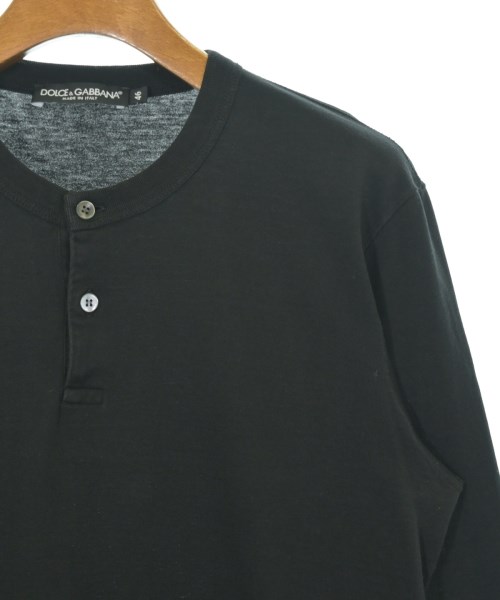 DOLCE&GABBANA（ドルチェアンドガッバーナ）Tシャツ・カットソー 黒 サイズ:46(M位) メンズ/2200687845057