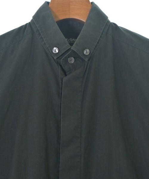 DOLCE&GABBANA（ドルチェアンドガッバーナ）カジュアルシャツ 黒 サイズ:38(S位) メンズ/2200687951017