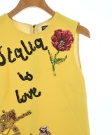 DOLCE&GABBANA（ドルチェアンドガッバーナ）ワンピース 黄 サイズ:36(XS位) レディース/2200688776091