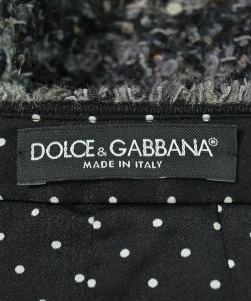 DOLCE&GABBANA（ドルチェアンドガッバーナ）ひざ丈スカート 黒 サイズ:40(M位) レディース/2200683201031