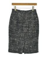 DOLCE&GABBANA（ドルチェアンドガッバーナ）ひざ丈スカート 黒 サイズ:40(M位) レディース/2200683201031