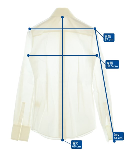 DOLCE&GABBANA（ドルチェアンドガッバーナ）カジュアルシャツ 白 サイズ:38(S位) レディース/2200690330113