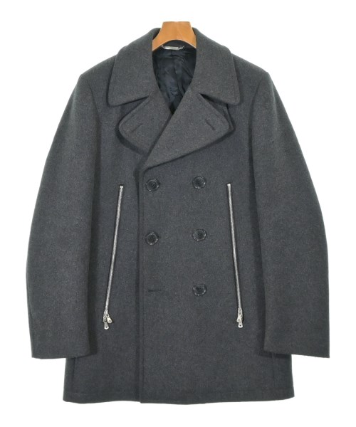 DOLCE&GABBANA(ドルチェアンドガッバーナ)ピーコート グレー サイズ:50(XL位)/2200690568011