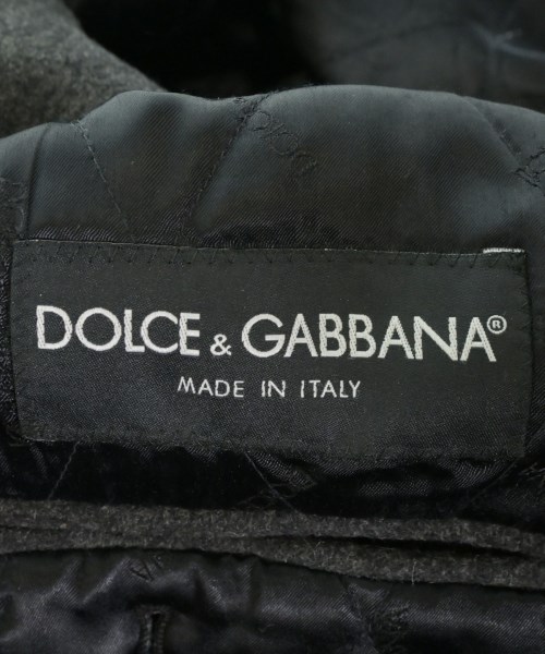 DOLCE&GABBANA（ドルチェアンドガッバーナ）ピーコート グレー サイズ:50(XL位) メンズ/2200690568011