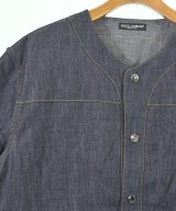 DOLCE&GABBANA（ドルチェアンドガッバーナ）カジュアルシャツ 紺 サイズ:L メンズ/2200690451061