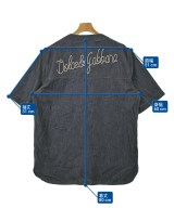 DOLCE&GABBANA（ドルチェアンドガッバーナ）カジュアルシャツ 紺 サイズ:L メンズ/2200690451061