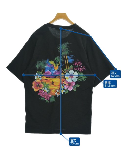 DOLCE&GABBANA（ドルチェアンドガッバーナ）カジュアルシャツ 黒 サイズ:48(L位) メンズ/2200690451139