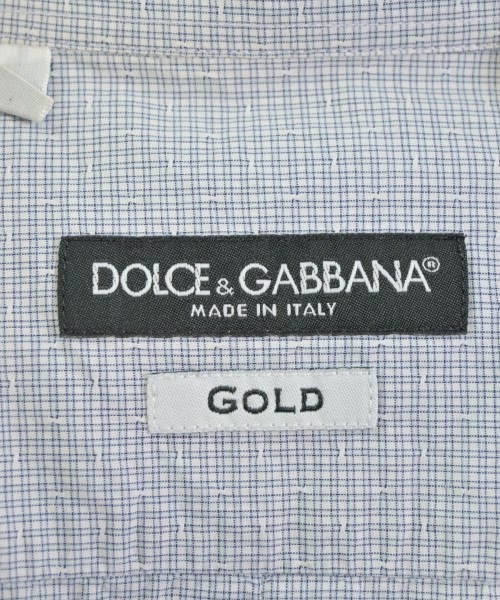 DOLCE&GABBANA（ドルチェアンドガッバーナ）カジュアルシャツ 青 サイズ:40(L位) メンズ/2200690859034