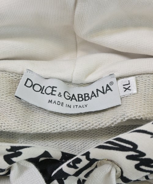 DOLCE&GABBANA（ドルチェアンドガッバーナ）パーカー 白 サイズ:XL メンズ/2200690916041