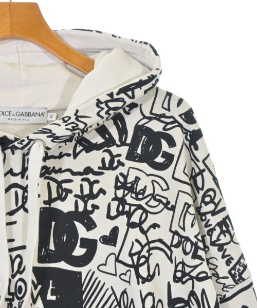 DOLCE&GABBANA（ドルチェアンドガッバーナ）パーカー 白 サイズ:XL メンズ/2200690916041