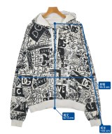 DOLCE&GABBANA（ドルチェアンドガッバーナ）パーカー 白 サイズ:XL メンズ/2200690916041