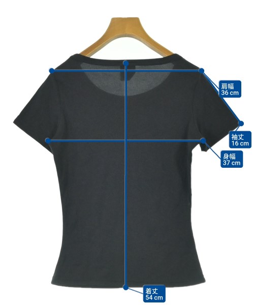 DOLCE&GABBANA（ドルチェアンドガッバーナ）Tシャツ・カットソー 黒 サイズ:M レディース/2200686229131