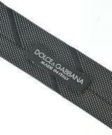 DOLCE&GABBANA（ドルチェアンドガッバーナ）ネクタイ 黒 サイズ:- メンズ/2200691851020