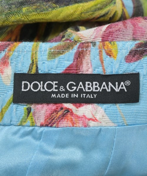 DOLCE&GABBANA（ドルチェアンドガッバーナ）ミニスカート 青 サイズ:36(XS位) レディース/2200691939094