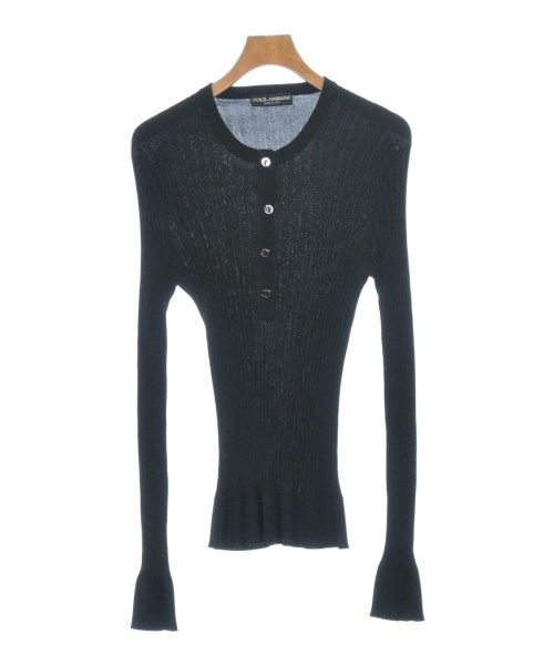 DOLCE&GABBANA(ドルチェアンドガッバーナ)ニット・セーター 黒 サイズ:48(L位)/2200692469026