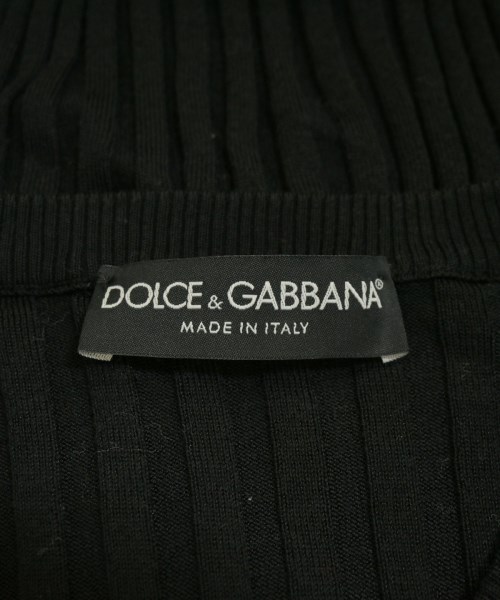 DOLCE&GABBANA（ドルチェアンドガッバーナ）ニット・セーター 黒 サイズ:48(L位) メンズ/2200692469026
