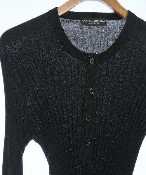 DOLCE&GABBANA（ドルチェアンドガッバーナ）ニット・セーター 黒 サイズ:48(L位) メンズ/2200692469026