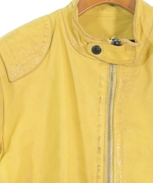 DOLCE&GABBANA（ドルチェアンドガッバーナ）ライダース 黄 サイズ:S/M メンズ/2200686275183