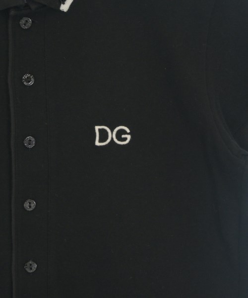 DOLCE&GABBANA（ドルチェアンドガッバーナ）ポロシャツ 黒 サイズ:44(S位) メンズ/2200692860168