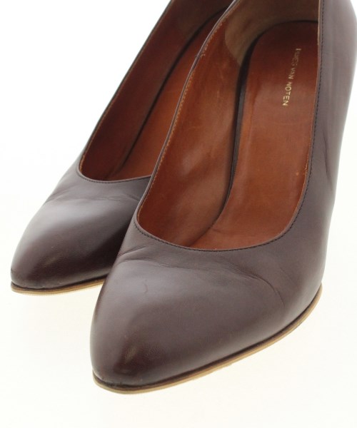 DRIES VAN NOTEN（ドリスヴァンノッテン）パンプス 茶 サイズ:EU37(23.5cm位) レディース/2200330474047