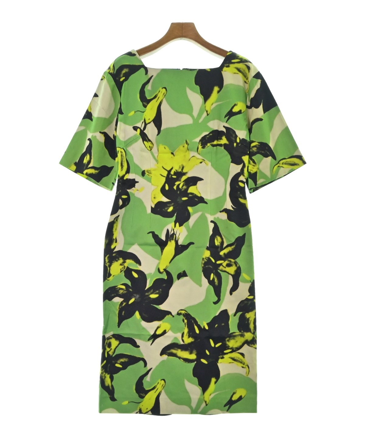 DRIES VAN NOTEN（ドリスヴァンノッテン）ワンピース 緑 サイズ:36(XS