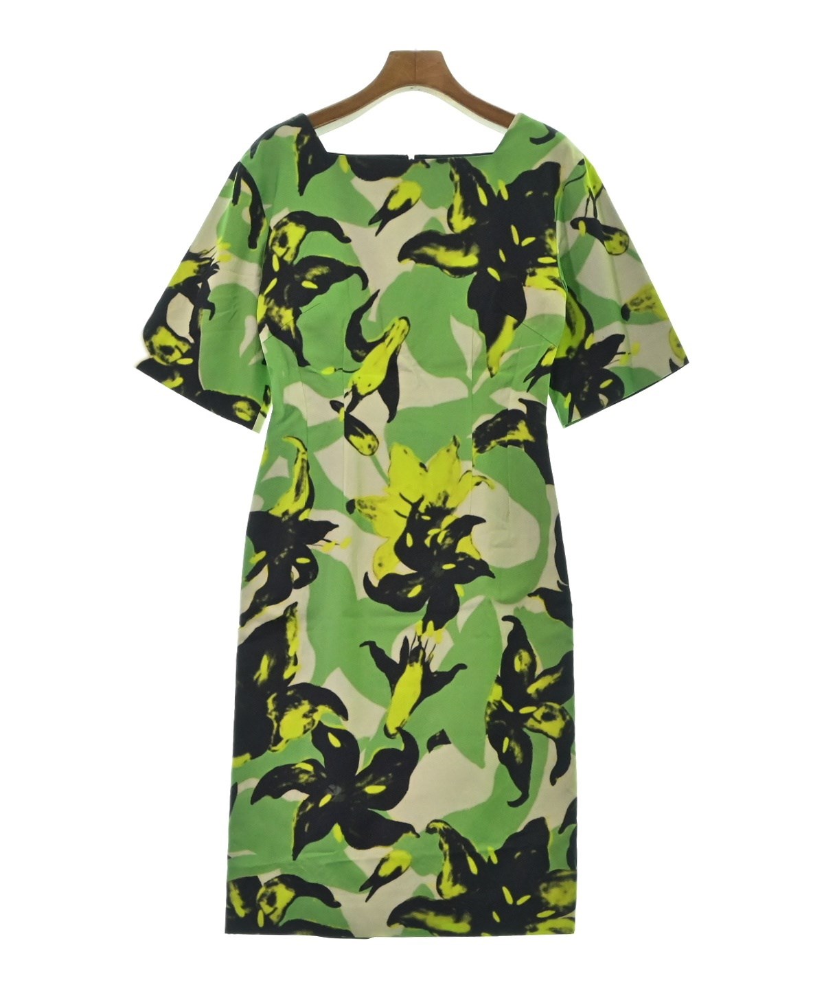 DRIES VAN NOTEN ワンピース 緑 XS 【公式通販】