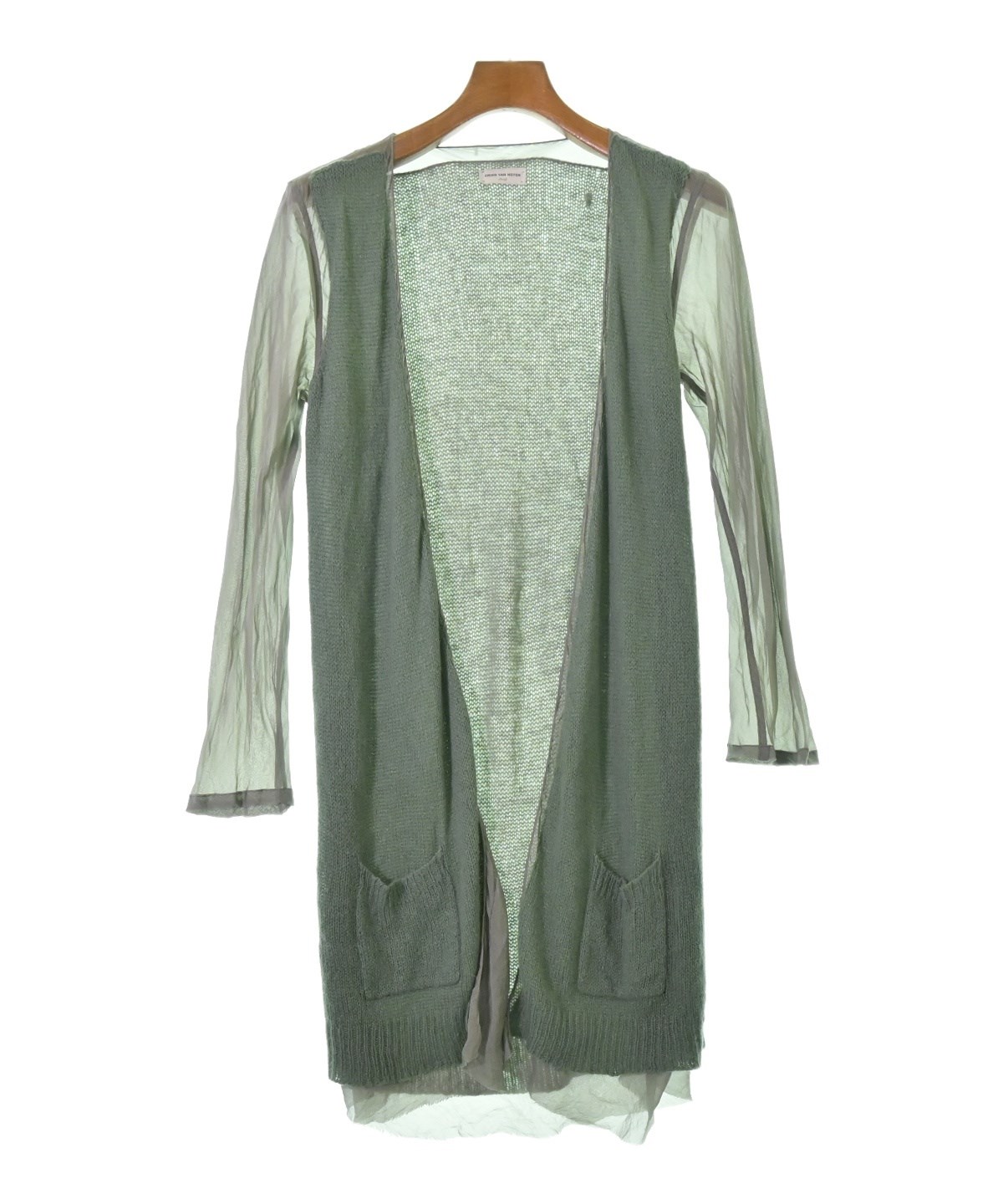 DRIES VAN NOTEN（ドリスヴァンノッテン）カーディガン 緑 サイズ:S