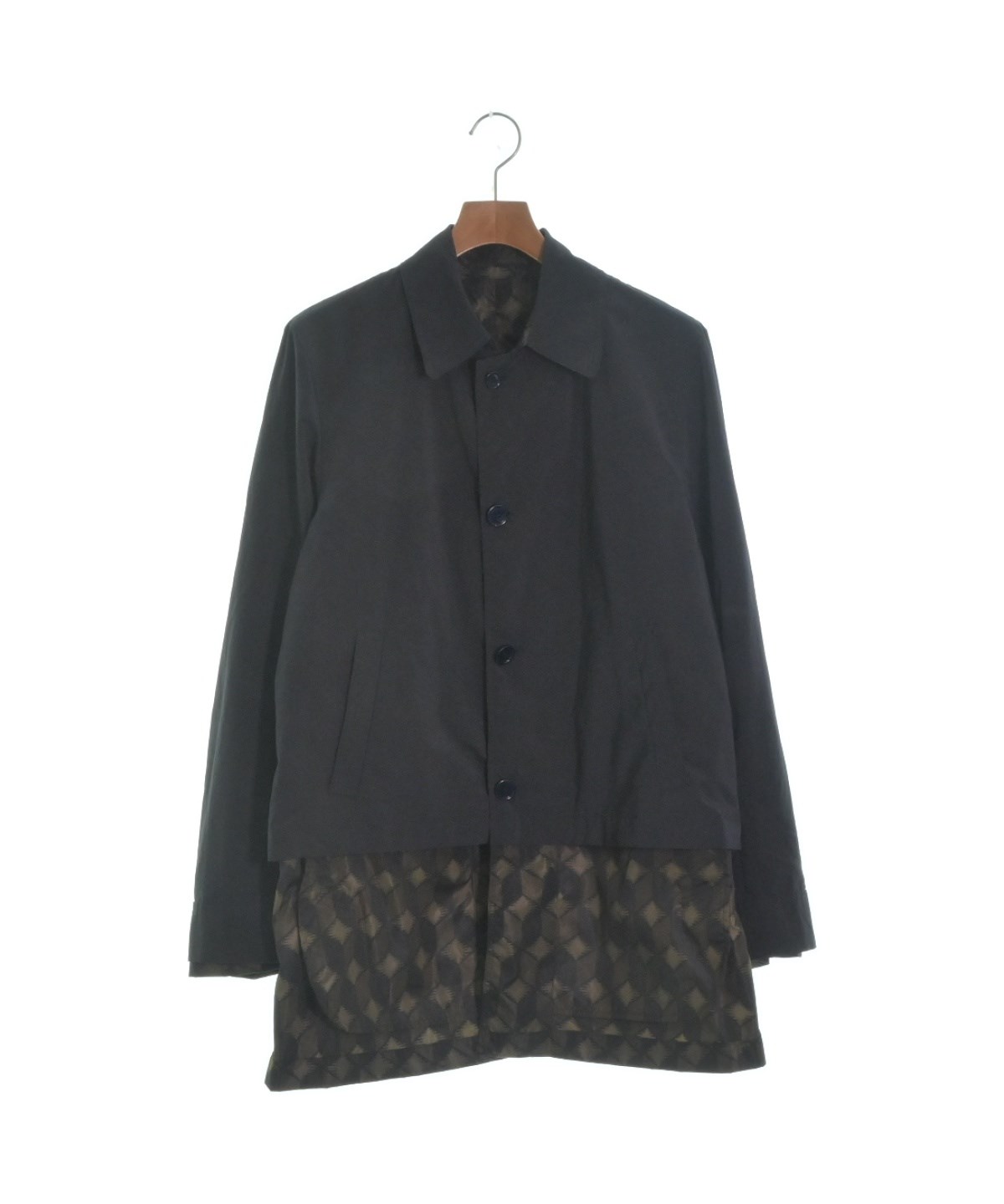 DRIES VAN NOTEN(ドリスヴァンノッテン)コート 紺 サイズ:46(M位
