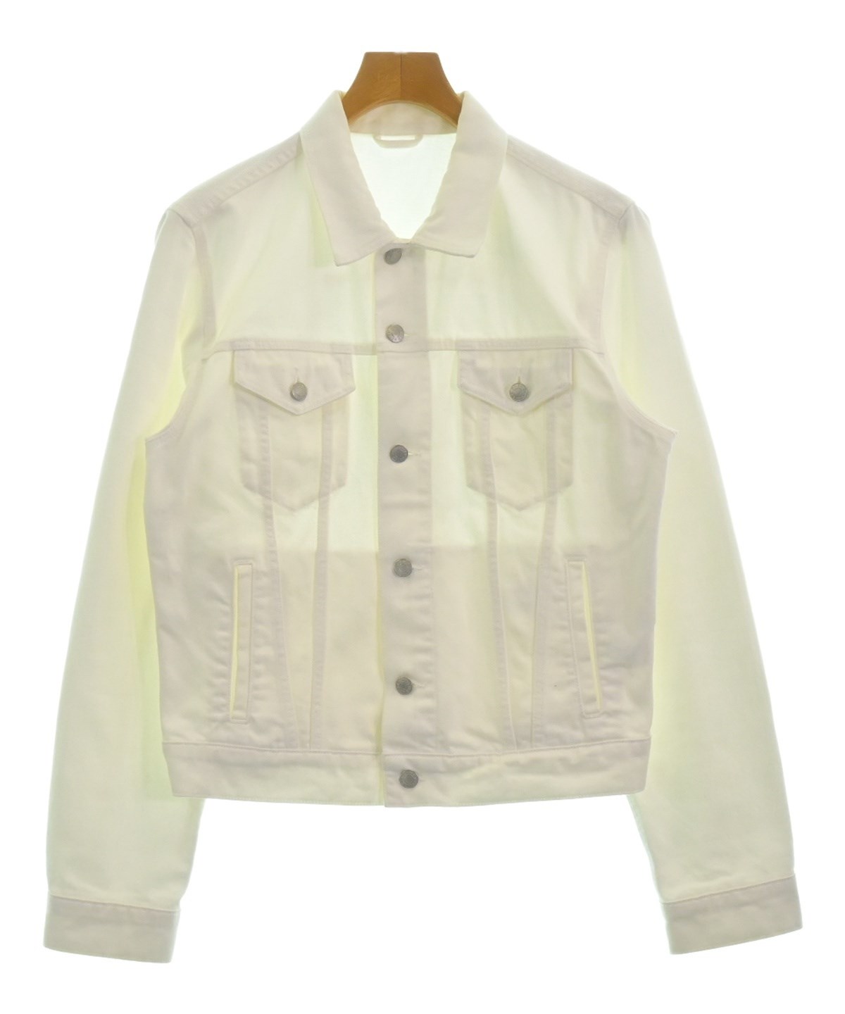 バイヤー厳選用品 DRIES 白 NOTEN（ドリスヴァンノッテン）デニムジャケット VAN ジャケット・アウター