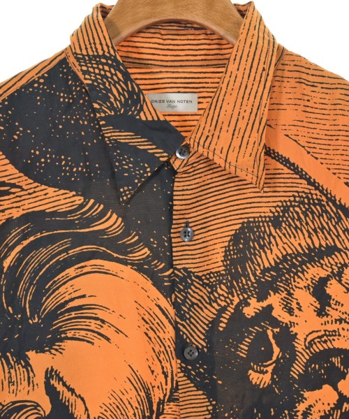 DRIES VAN NOTEN（ドリスヴァンノッテン）カジュアルシャツ オレンジ サイズ:L メンズ/2200635033048