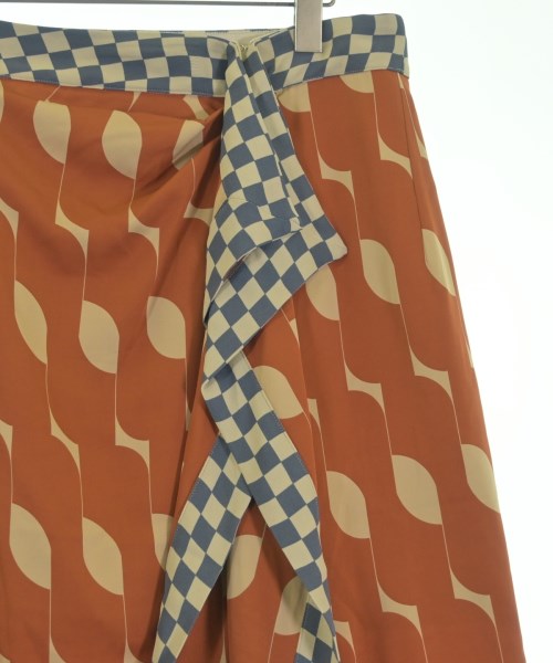 DRIES VAN NOTEN（ドリスヴァンノッテン）ロング・マキシ丈スカート 茶 サイズ:40(M位) レディース/2200635386144