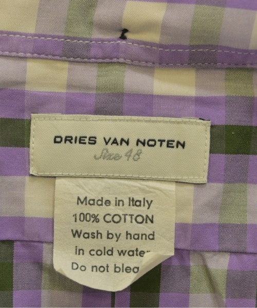 DRIES VAN NOTEN（ドリスヴァンノッテン）カジュアルシャツ 紫 サイズ:48(L位) メンズ/2200635676078