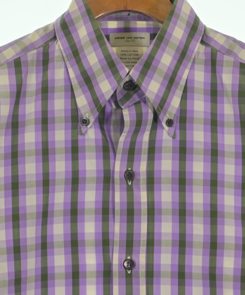 DRIES VAN NOTEN（ドリスヴァンノッテン）カジュアルシャツ 紫 サイズ:48(L位) メンズ/2200635676078