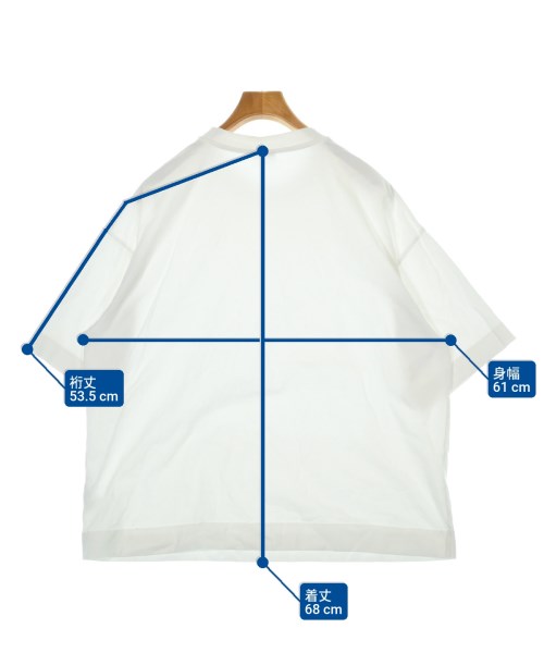 DRIES VAN NOTEN（ドリスヴァンノッテン）Tシャツ・カットソー 白 サイズ:S メンズ/2200621778038